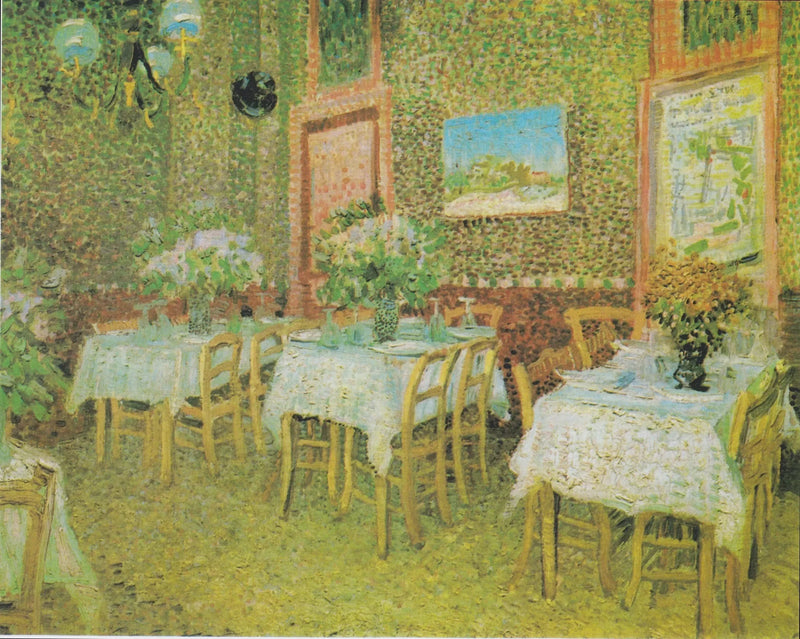 레스토랑 내부 - Vincent van Gogh
