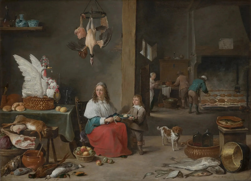 주방 내부 - 데이비드 테니에르 르 쥬네

Source:
Intérieur de cuisine - David Teniers le Jeune