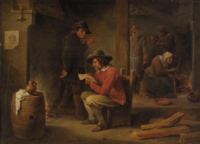 내부 농장 풍경과 신문 읽는 사람 - 데이비드 테니어스 더 쥬네

Source:
Intérieur de ferme avec lecteur de journaux - David Teniers le Jeune