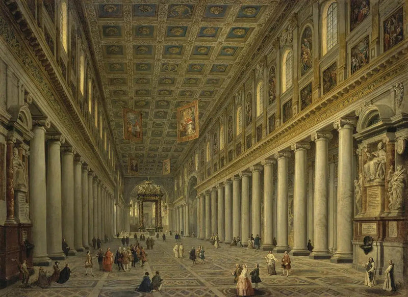 로마의 성모 대성당 내부 - 조반니 파올로 파니니

Source:
Intérieur de la basilique Sainte-Marie-Majeure (Santa Maria Maggiore) à Rome - Giovanni Paolo Panini