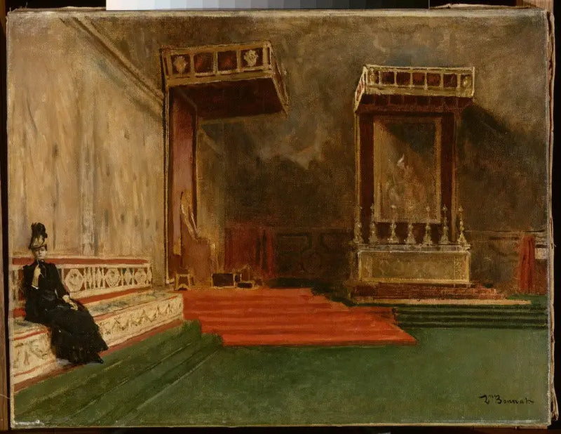 시스티나 성당 내부 - 레옹 보나