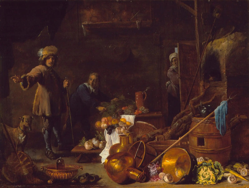 주방 내부 - 데이비드 테니어스 더 쥬네

Source:
Intérieur de la cuisine - David Teniers le Jeune