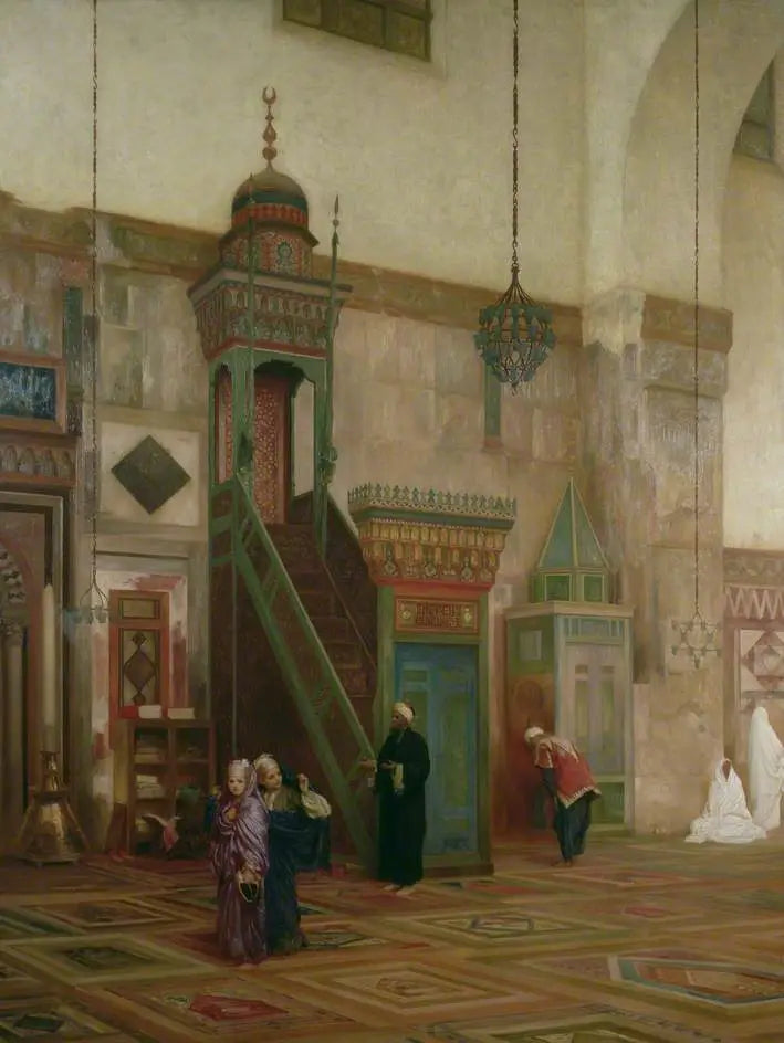 다마스쿠스 대모스크 내부 - 프레데릭 레이튼

Source:
Intérieur de la Grande Mosquée de Damas - Frederic Leighton