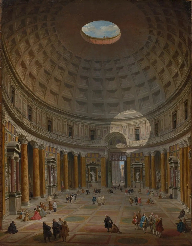 로마의 판테온 내부 - 조반니 파올로 파니니

Source:
Intérieur du Panthéon, Rome - Giovanni Paolo Panini
