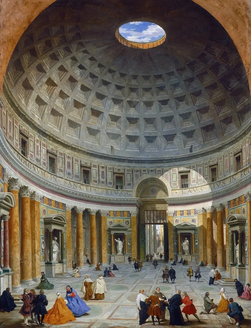 로마의 판테온 내부 - 조반니 파올로 파니니

Source:
Intérieur du Panthéon, Rome - Giovanni Paolo Panini