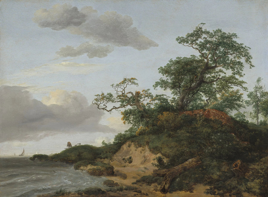 Dunes au bord de la mer - Jacob van Ruisdael