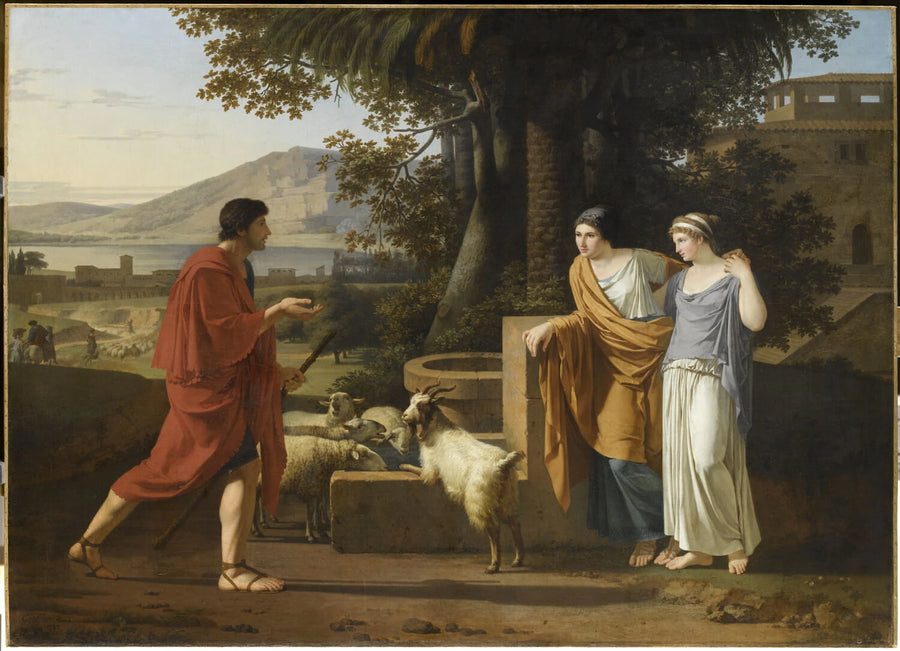 Jacob venant trouver les filles de Laban - Louis Gauffier