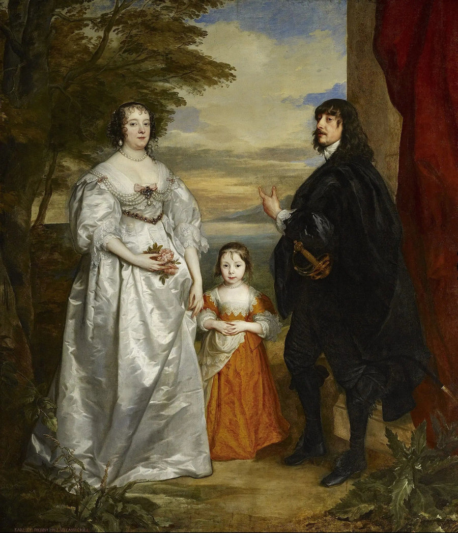 제임스, 데리 7대 백작, 그의 아내와 아이 - 앙투안 반 다이크

Source:
James, septième comte de Derby, sa dame et son enfant - Antoine van Dyck
