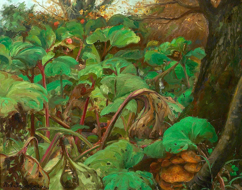 허르루프스홀름의 대황밭 정원 - H. A. Brendekilde

Source:
Jardin de rhubarbes à Herlufsholm. - H. A. Brendekilde