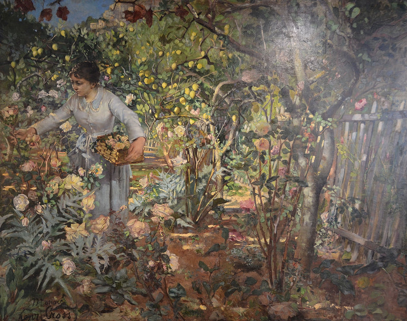 모나코의 장미 정원 - 앙리-에드몽 크로스