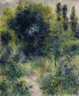 Jardin - Pierre-Auguste Renoir image 1 copie de tableau peinte à la main