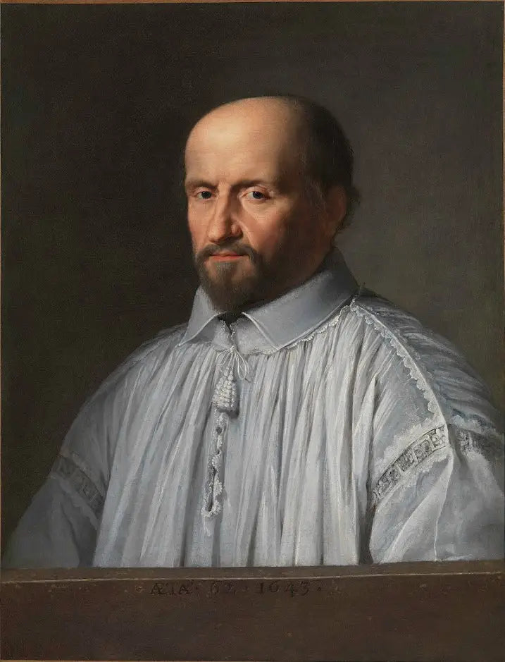 장 뒤베르지에 뒤 오랑 수도사 - 필리프 드 샹파뉴

Source:
Jean Duvergier du Hauranne, abbé de Saint-Cyran - Philippe de Champaigne