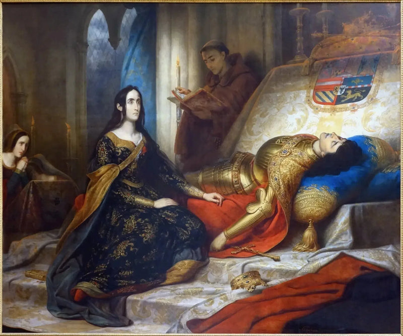 장 미친 여인이 남편 필리프 르 보의 부활을 기다리고 있다 - 샤를 드 스테이벤

Source:
Jeanne la folle attendant la résurrection de Philippe le Beau son mari - Charles de Steuben