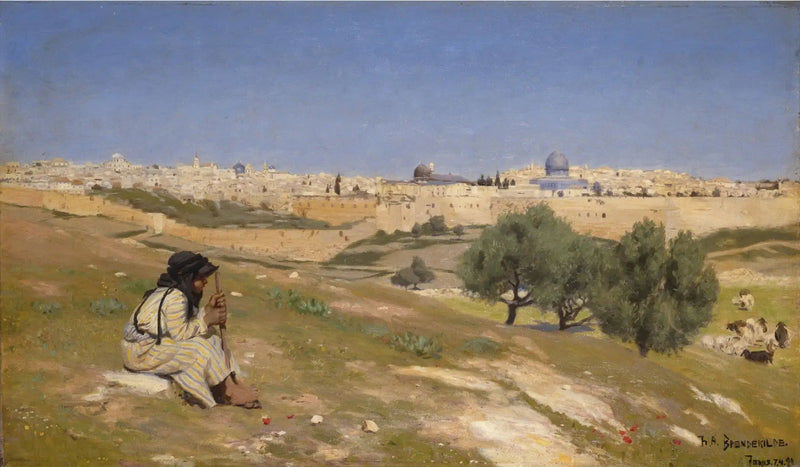 예루살렘 남동쪽 전망 - H. A. Brendekilde

Source:
Jérusalem vue du sud-est - H. A. Brendekilde
