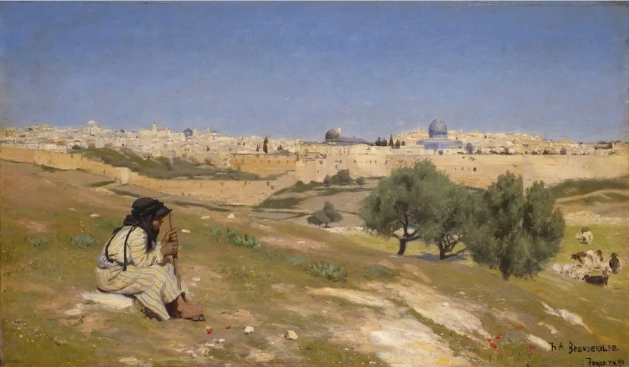 예루살렘 남동쪽 전망 - H. A. Brendekilde

Source:
Jérusalem vue du sud-est - H. A. Brendekilde