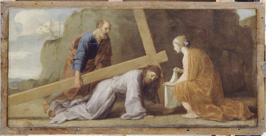 Jésus portant sa croix - Eustache Le Sueur