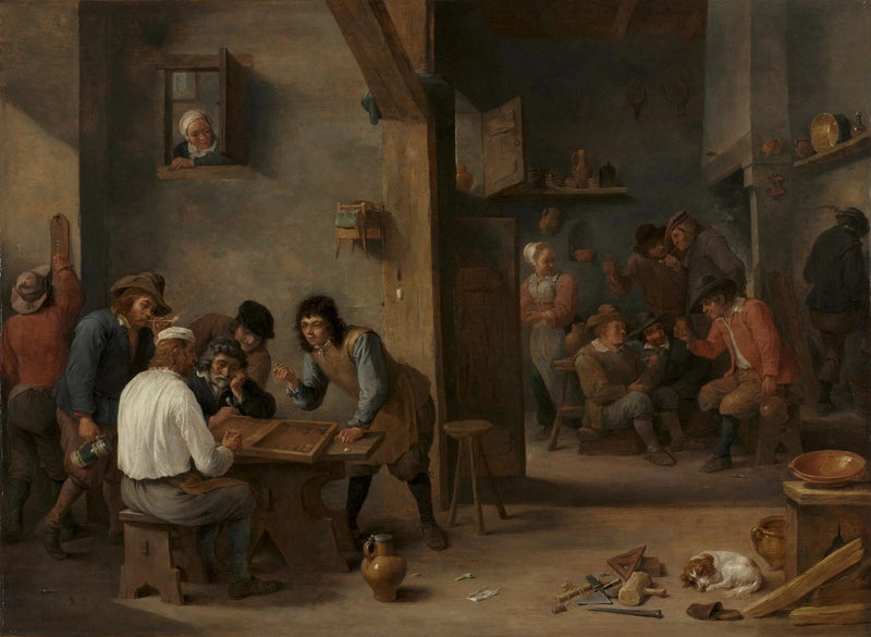 백개먼 세트 - 데이비드 테니어스 더 쥬네

Source:
Jeu de backgammon - David Teniers le Jeune