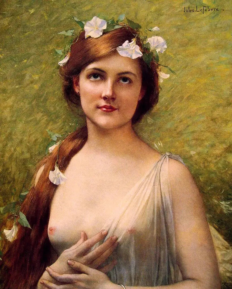꽃이 머리카락에 꽂힌 젊은 여성 - Jules Lefebvre

Source:
Jeune Dame aux fleurs dans ses cheveux - Jules Lefebvre