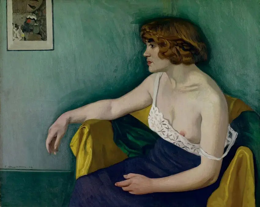 옆모습에 앉아 있는 젊은 여성 - 펠릭스 발로통

Source:
Jeune femme assise de profil - Félix Vallotton