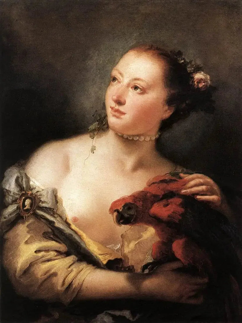 젊은 여성과 앵무새 - 조반니 바티스타 티에폴로

Source:
Jeune femme au perroquet - Giovanni Battista Tiepolo