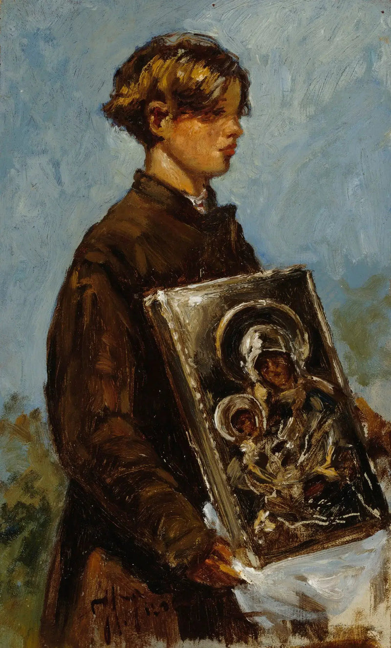 젊은 소년이 아이콘을 들고 있는 스케치 - 일리야 레핀

Source:
Jeune garçon portant une icône, croquis - Ilya Repin