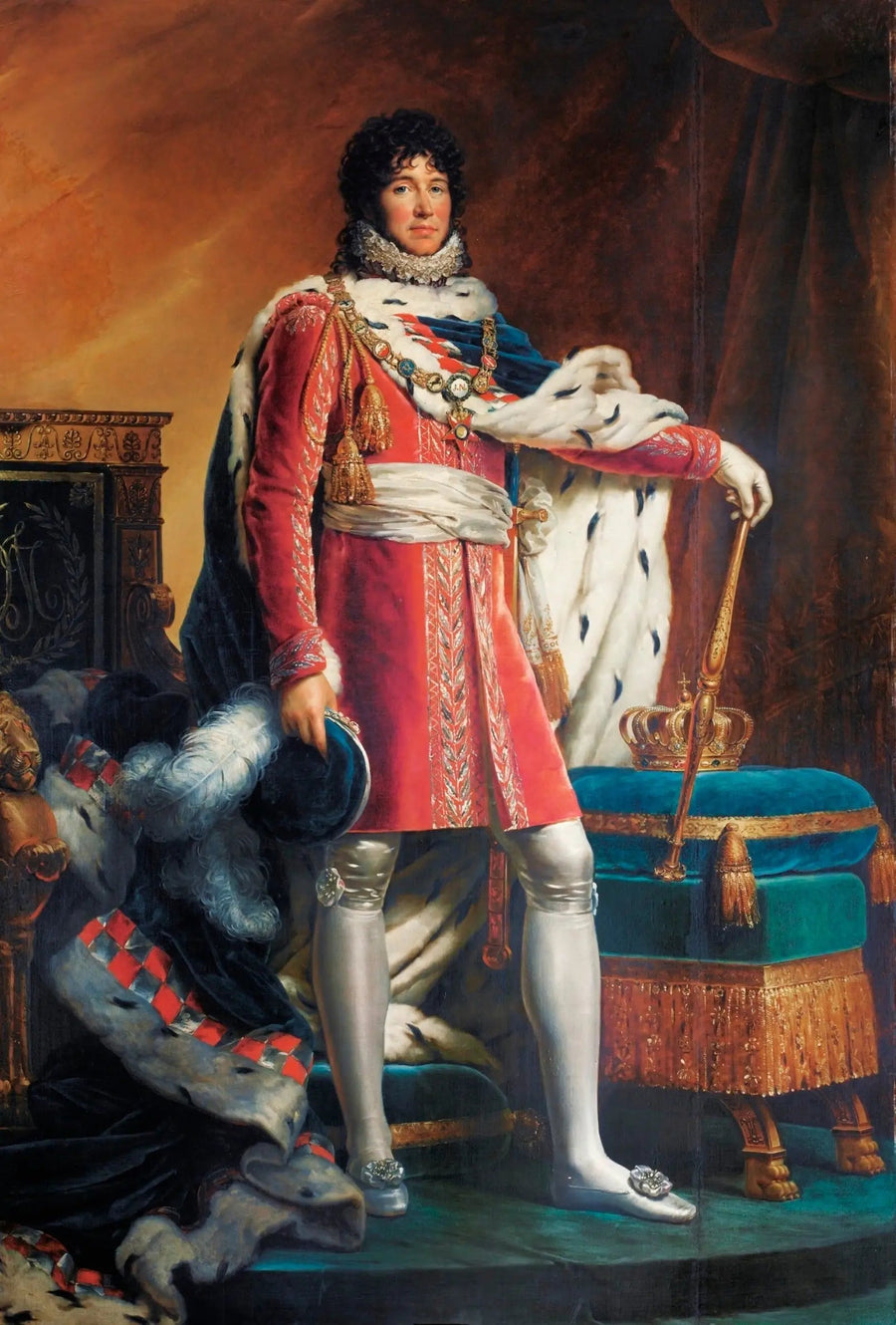 나폴리 왕 조아킴 뮤라 - 프랑수아 제라르

Source:
Joachim Murat, roi de Naples - François Gérard