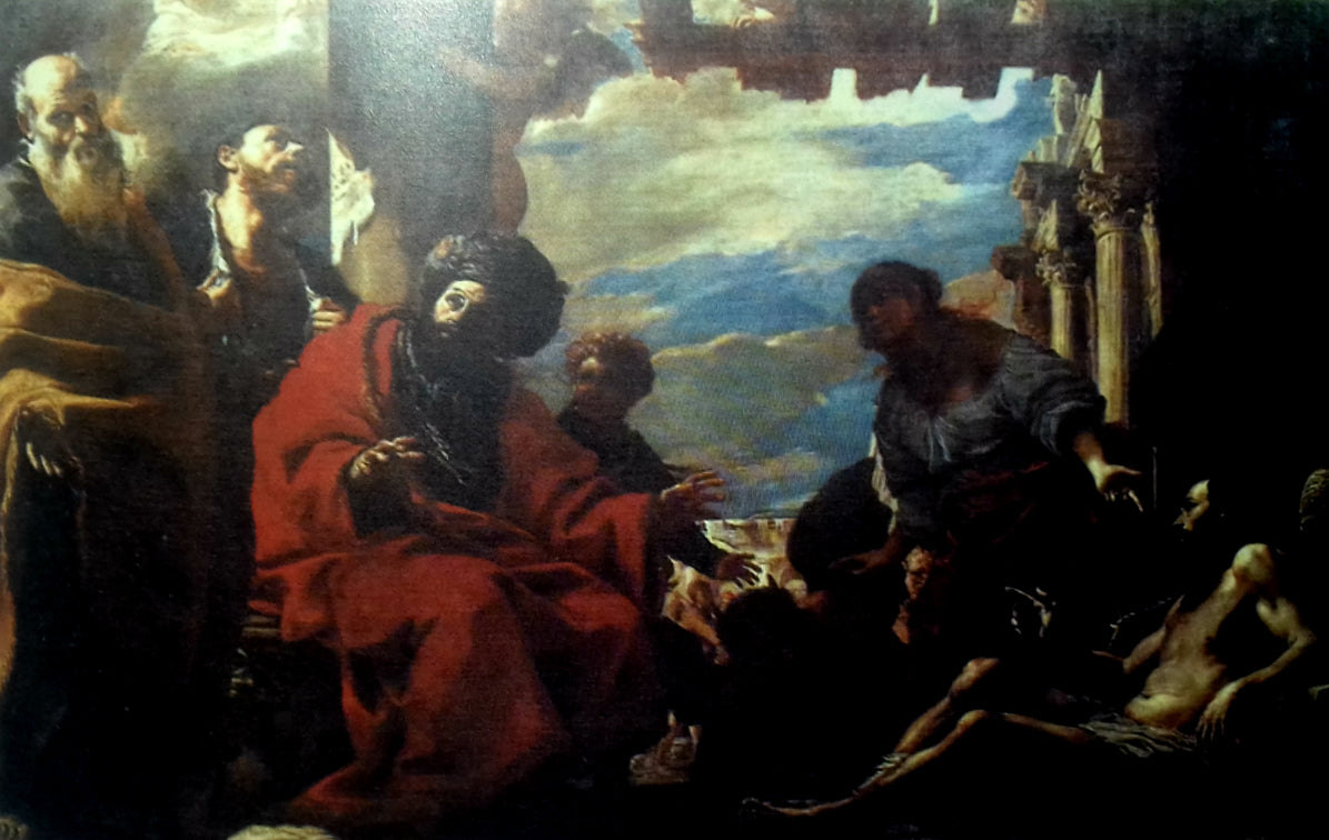 Job et ses amis - Mattia Preti