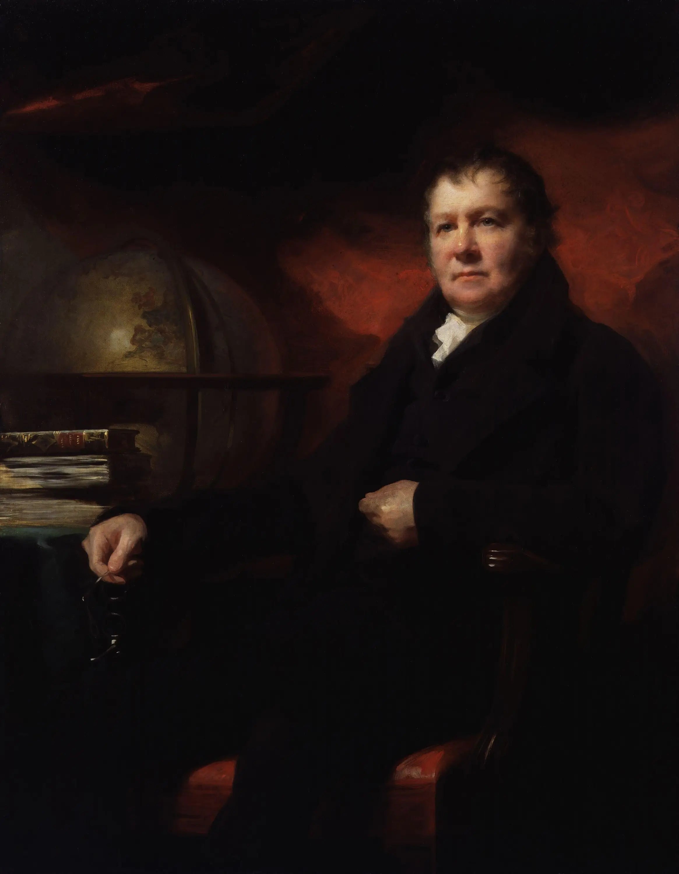 John Playfair - Henry Raeburn image 1 tableau peint à l’huile sur toile