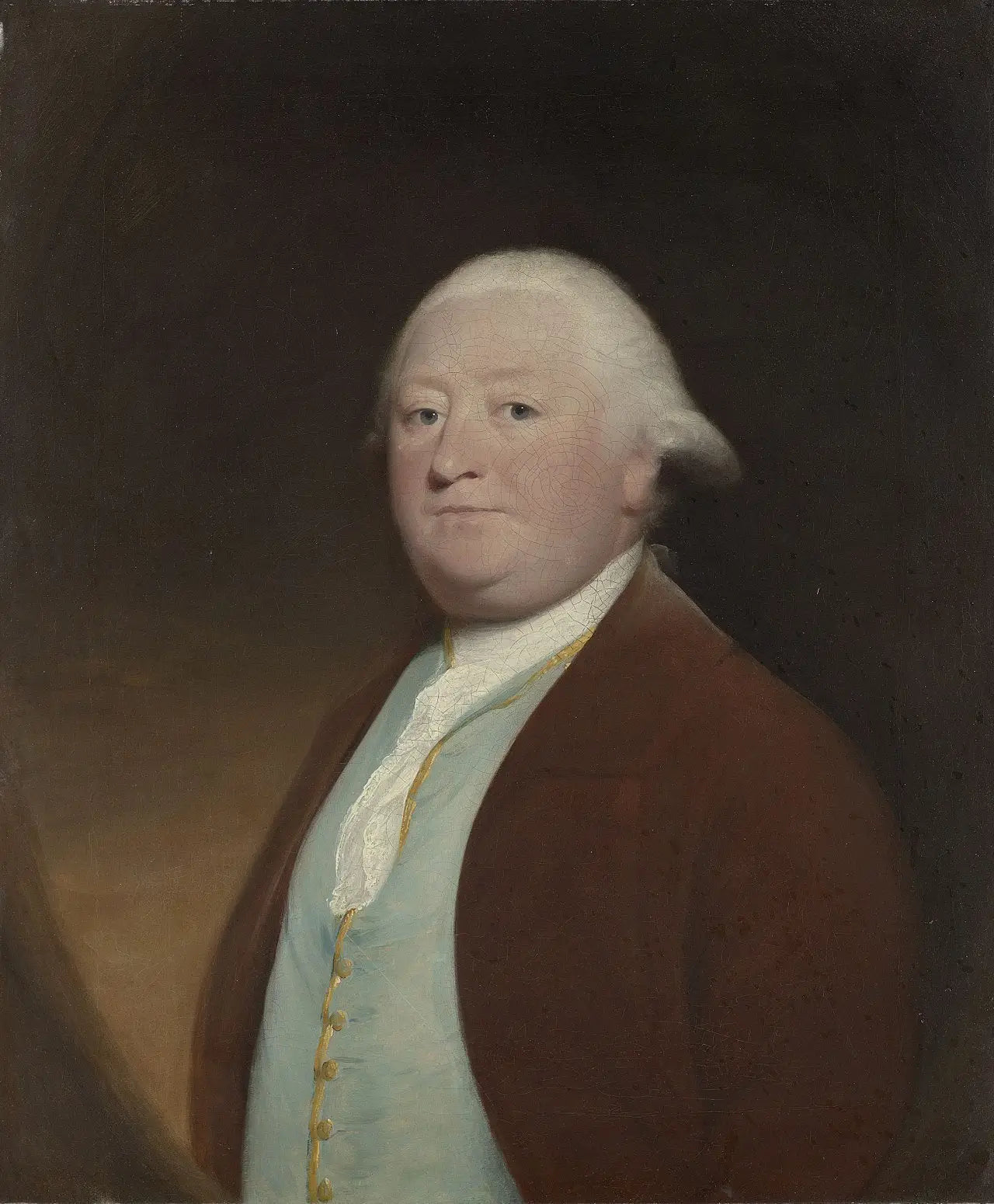 John Woodyeare - Gilbert Stuart image 1 copie de tableau peinte à la main