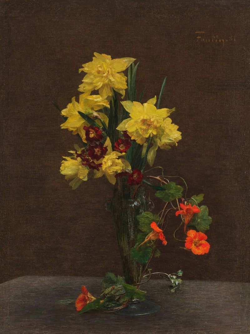 작약과 금계화 - 앙리 판탱-라투르

Source:
Jonquilles et capucines - Henri Fantin-Latour