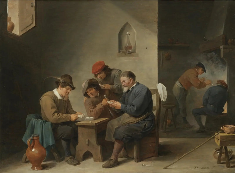 카드 플레이어들 - 다비드 테니에르 더 쥬네

Source:
Joueurs de cartes - David Teniers le Jeune