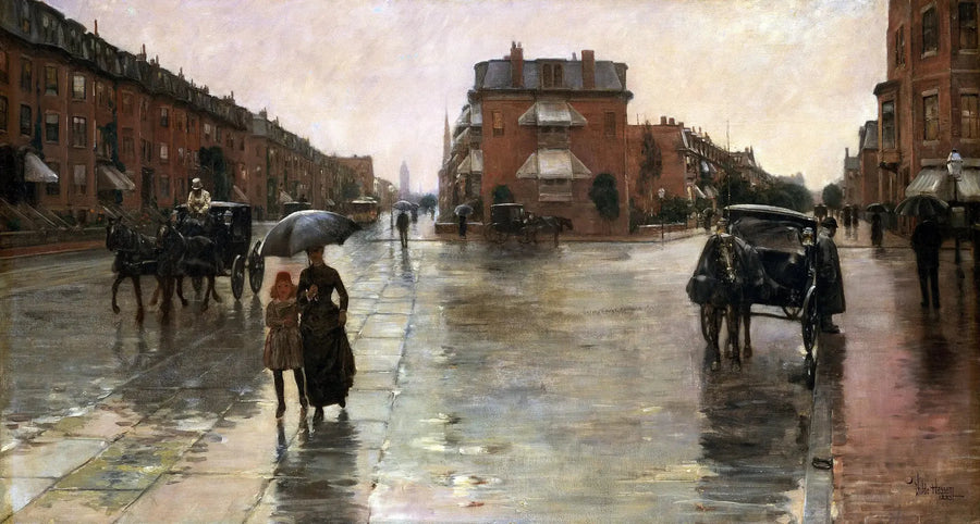비 오는 날, 보스턴 - 차일드 하섬

Source:
Jour de pluie, Boston - Childe Hassam