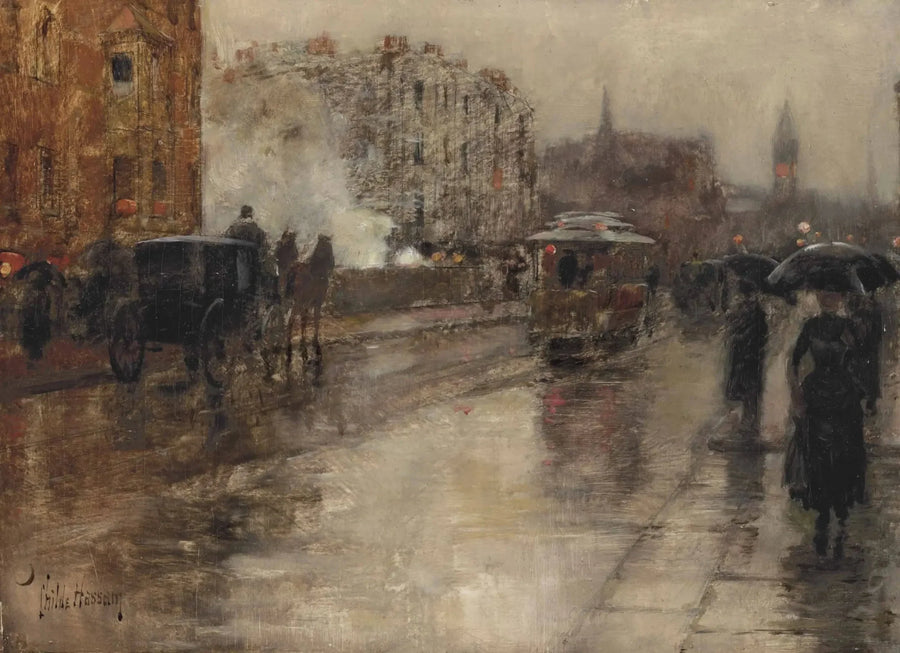 비 오는 날, 보스턴 - 차일드 하섬

Source:
Jour de pluie, Boston - Childe Hassam