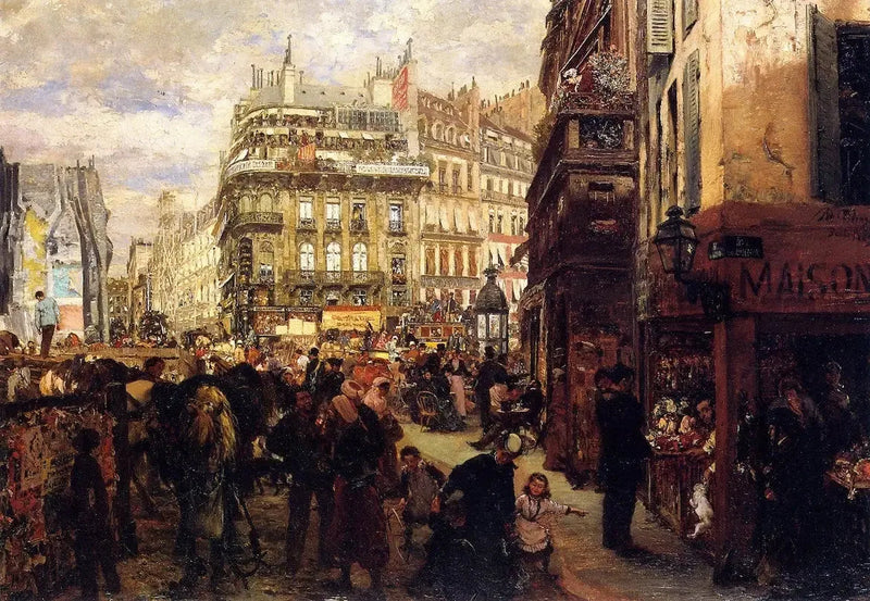 파리의 요일 - 아돌프 폰 멘젤

Source:
Jour de semaine à Paris - Adolph von Menzel