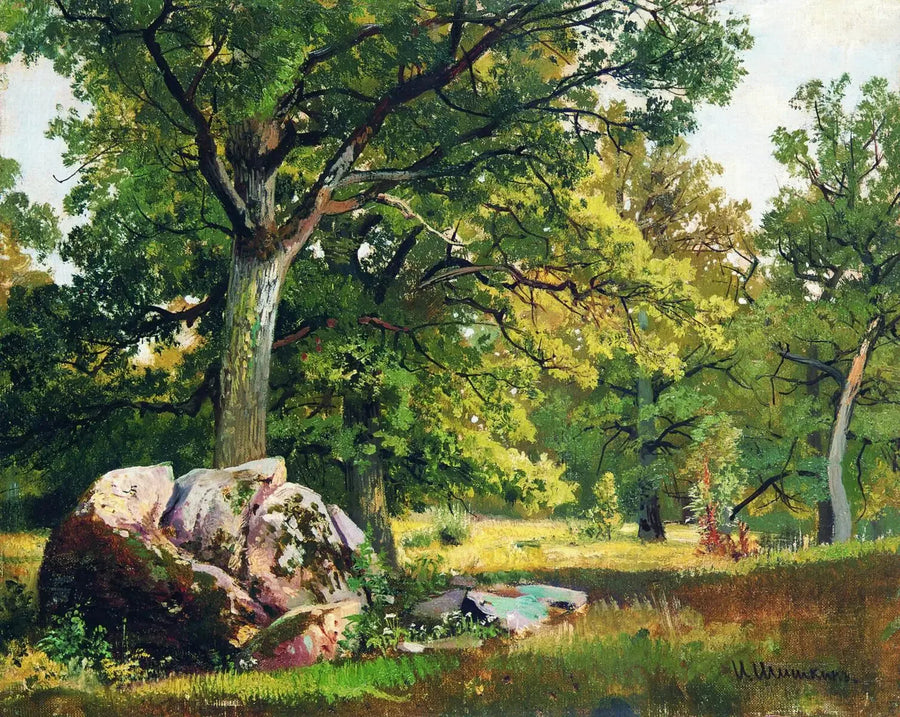 숲속의 화창한 하루. 참나무 - 이반 치치킨

Source:
Journée ensoleillée en forêt. Chênes - Ivan Chichkine