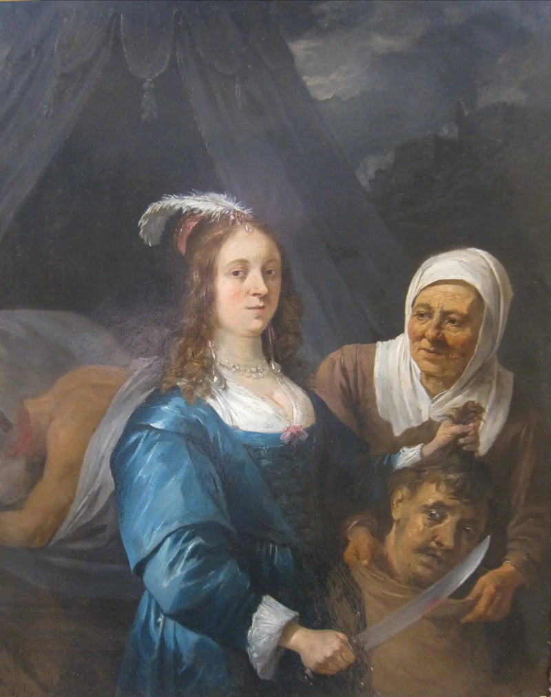 유디트와 홀로페르네의 머리 - 다비드 테니에르 르 쥬느

Source:
Judith avec la tête d'Holopherne - David Teniers le Jeune