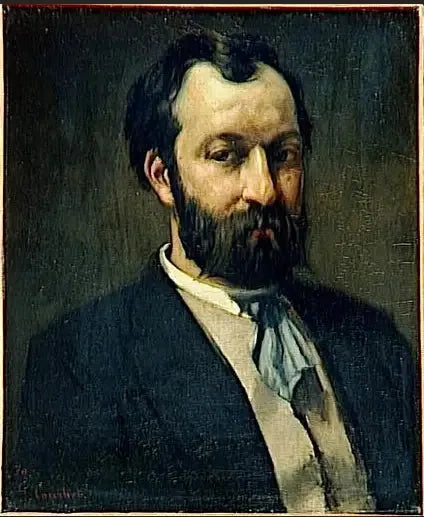 Jules-Antoine Castagnary - Gustave Courbet image 1 reproduction artisanale de tableau
