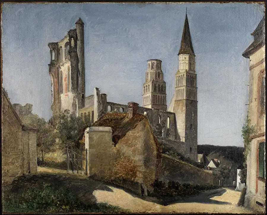 Jumièges - Jean-Baptiste Camille Corot - Alpha Reproduction