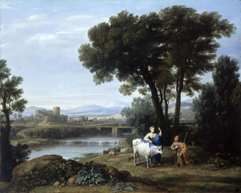 쥬논은 아르거스의 돌봄에 Io를 맡기다 - 클로드 로렌

Source:
Junon confie Io aux soins d'Argus - Claude Lorrain