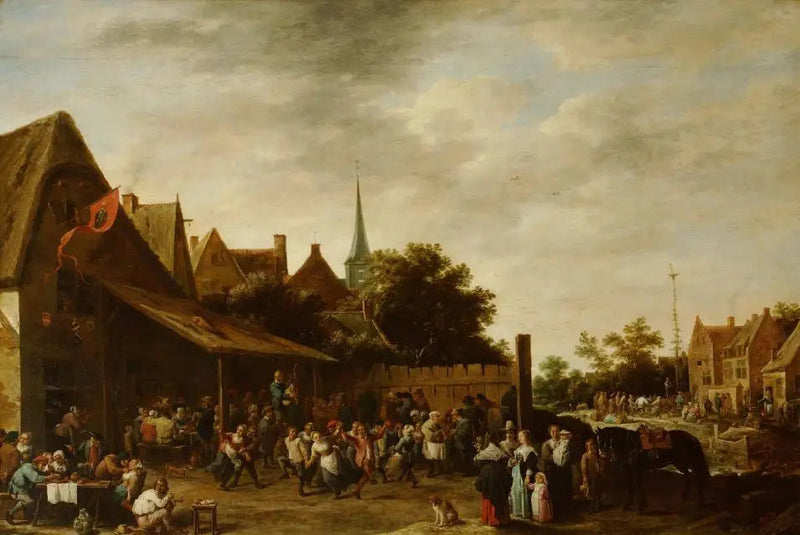 시장과 여관 앞 - 데이비드 테니어스 더 쥬네

Source:
Kermis devant une auberge - David Teniers le Jeune