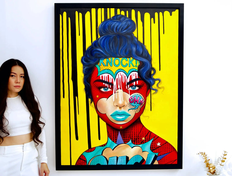 노크! 팝아트 | 90 X 120cm