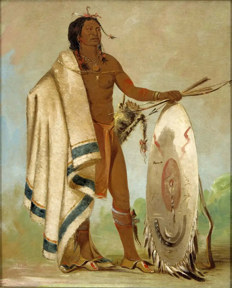 코츠아토아, 연기된 방패, 저명한 전사 - 조지 캐틀린

Source:
Kotz-a-tó-ah, Bouclier fumé, un guerrier distingué - George Catlin