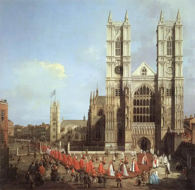 웨스트민스터 수도원과 목욕 기사단 행렬 - 카날레토

Source:
L'Abbaye de Westminster avec la procession de l'ordre du Bain - Canaletto