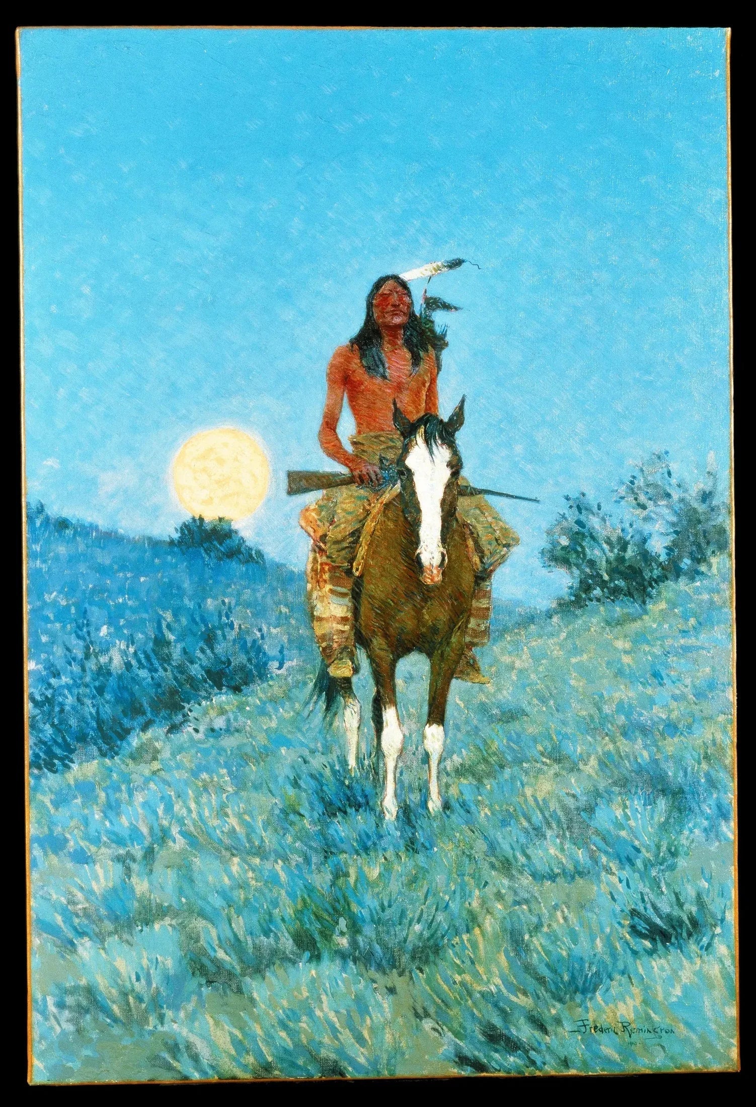 L'aberrant - Frederic Remington image 1 reproduction de peinture à l’huile