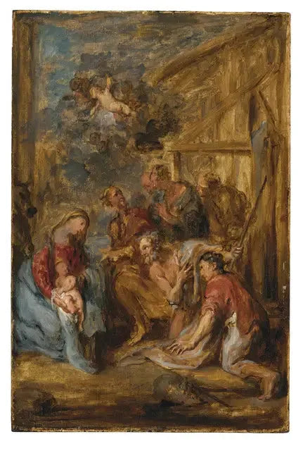 목자들의 숭배, 1630년경 이후 - 앙투안 반 다이크

Source:
L'adoration des bergers, après 1630 - Antoine van Dyck