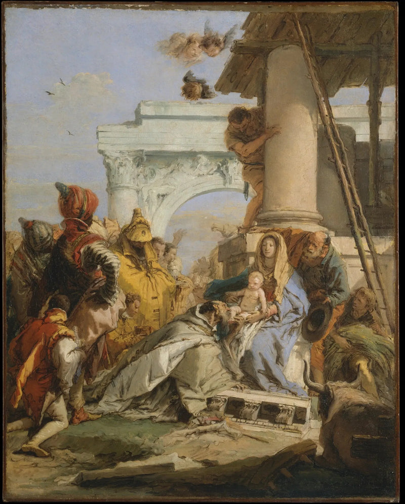 동방 박사의 숭배 - 지오반니 바티스타 티에폴로

Source:
L'Adoration des mages - Giovanni Battista Tiepolo