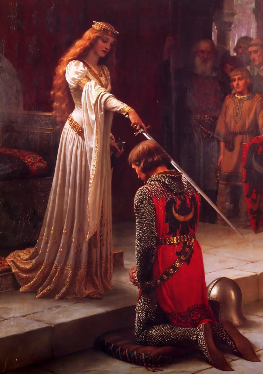 기사도식 - 에드먼드 블레어 레이튼

Source:
L'Adoubement - Edmund Blair Leighton