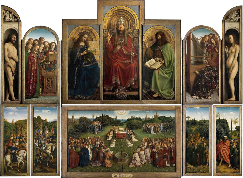 신비한 어린 양 - 얀 반 에이크

Source:
L'Agneau mystique - Jan van Eyck