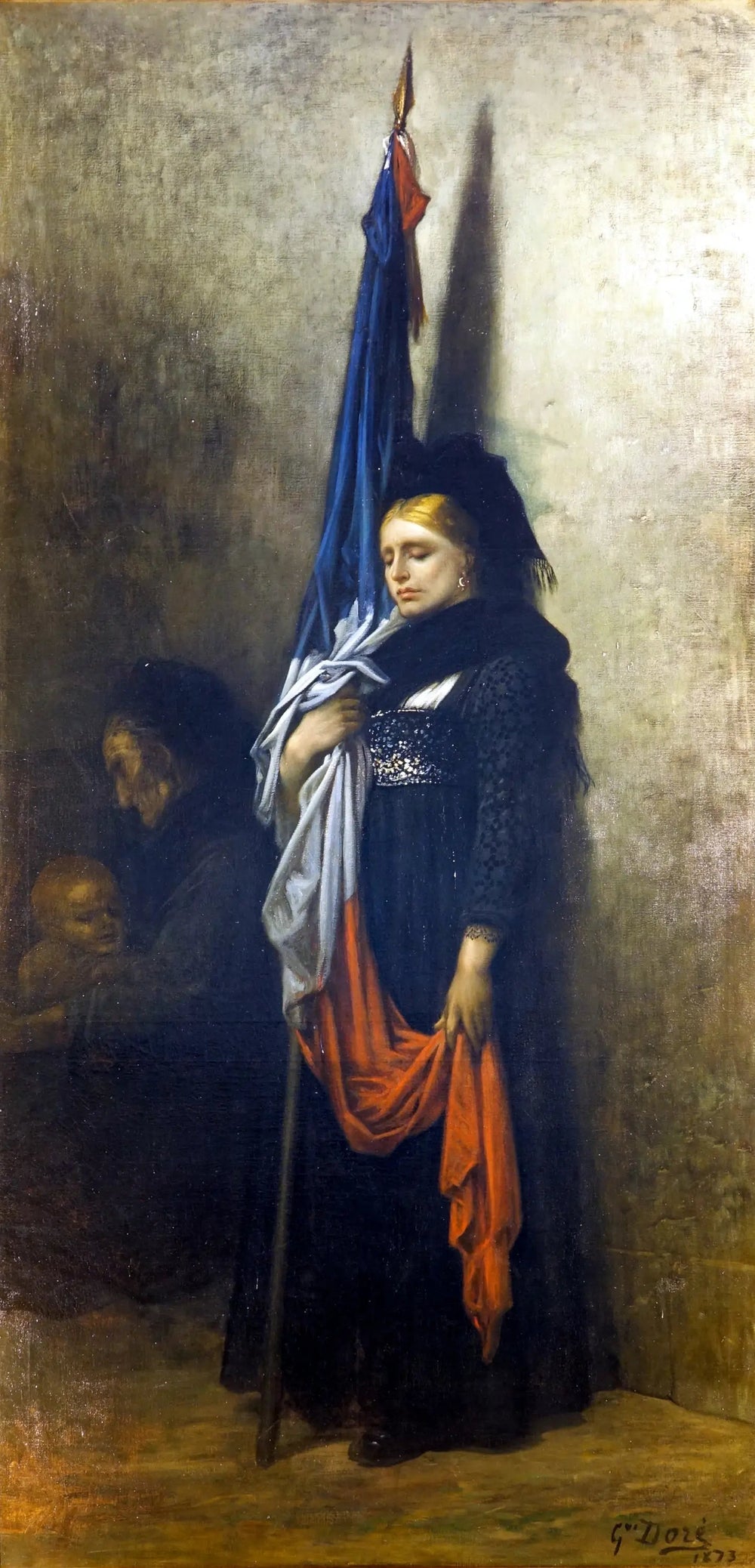 L’Alsace meurtrie - Gustave Doré image 1 reproduction réalisée par Alpha Reproduction