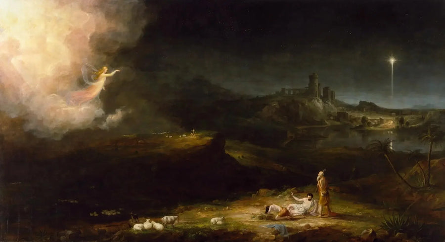 목자들에게 나타난 천사 - 토마스 콜

Source:
L'ange apparaissant aux bergers - Thomas Cole